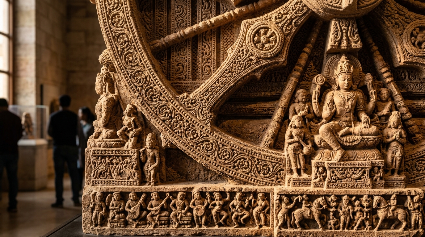 Konark Sun Temple Relief Replica